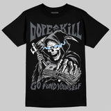 Wolf Grey 5s DopeSkill T-Shirt Go Fund Yourself Graphic