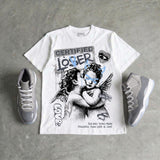 Cool Grey 11s DopeSkill T-Shirt Certified Lover Graphic