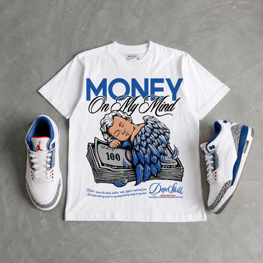 “True Blue” 3s DopeSkill T-Shirt MOMM Graphic