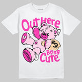 Triple Pink Dunk DopeSkill T-Shirt Out Here Being Cute Graphic