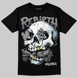 Wolf Grey 5s DopeSkill T-Shirt Rebirth Graphic