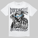 Wolf Grey 5s DopeSkill T-Shirt Go Fund Yourself Graphic