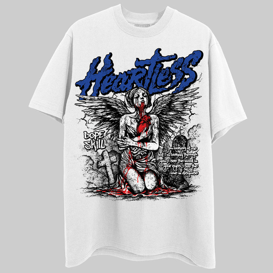 Royal Blue Collection DopeSkill T-Shirt Heartless Graphic