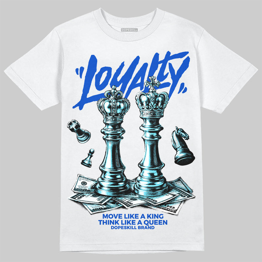 Royal Blue 'Loyalty' DopeSkill Graphic T-Shirt