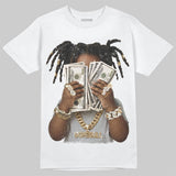 Wolf Grey 12s DopeSkill T-Shirt Rich Youth Graphic
