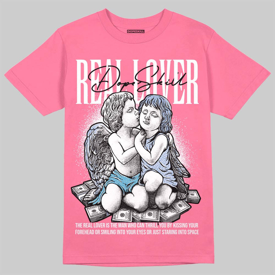 Cobalt Bliss 3s DopeSkill T-Shirt Real Lover Graphic