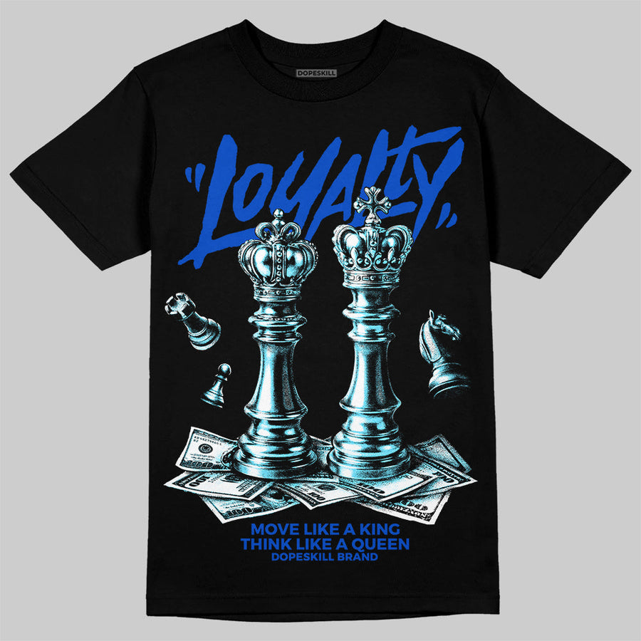 Royal Blue 'Loyalty' DopeSkill Graphic T-Shirt