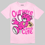 Triple Pink Dunk DopeSkill T-Shirt Out Here Being Cute Graphic