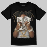 Wolf Grey 12s DopeSkill T-Shirt Rich Youth Graphic