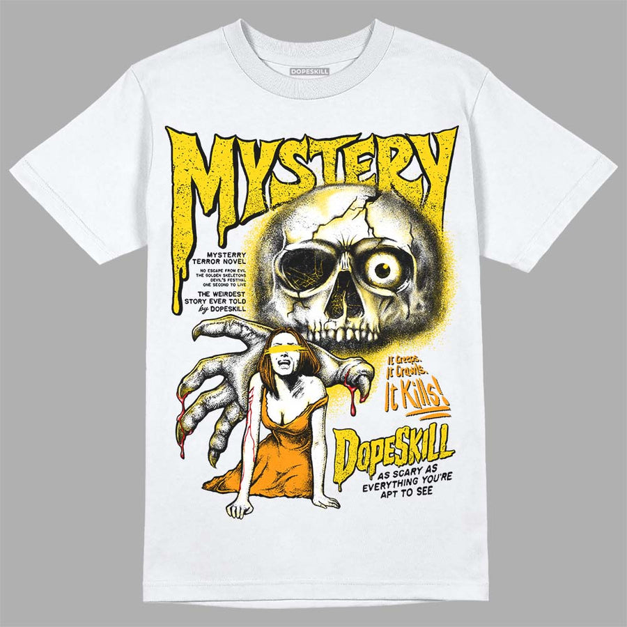 Yellow Ochre 6s DopeSkill T-Shirt Mystery Ghostly Grasp Graphic