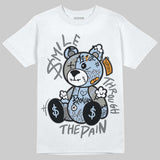 NB 2000 “Silver/Blue” DopeSkill T-Shirt Smile Through The Pain Graphic