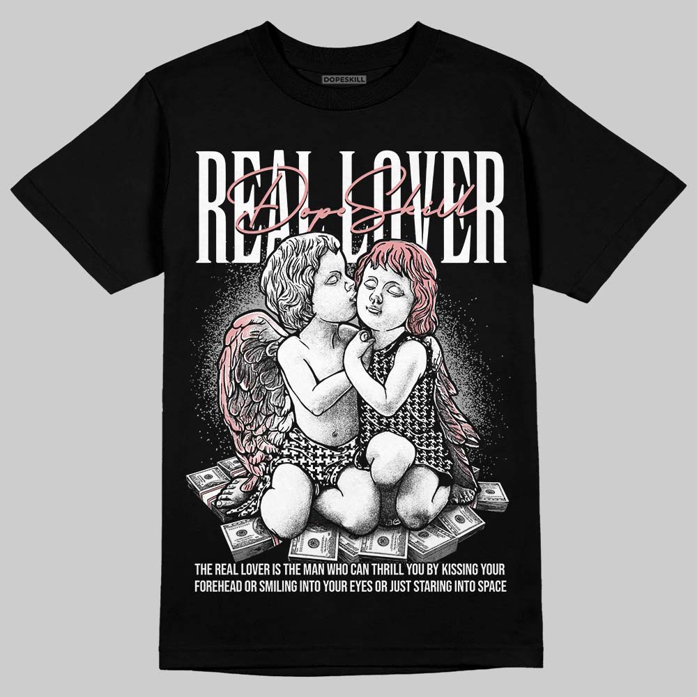 Harris Tweed x Black/Phantom Dunk DopeSkill T-Shirt Real Lover Graphic