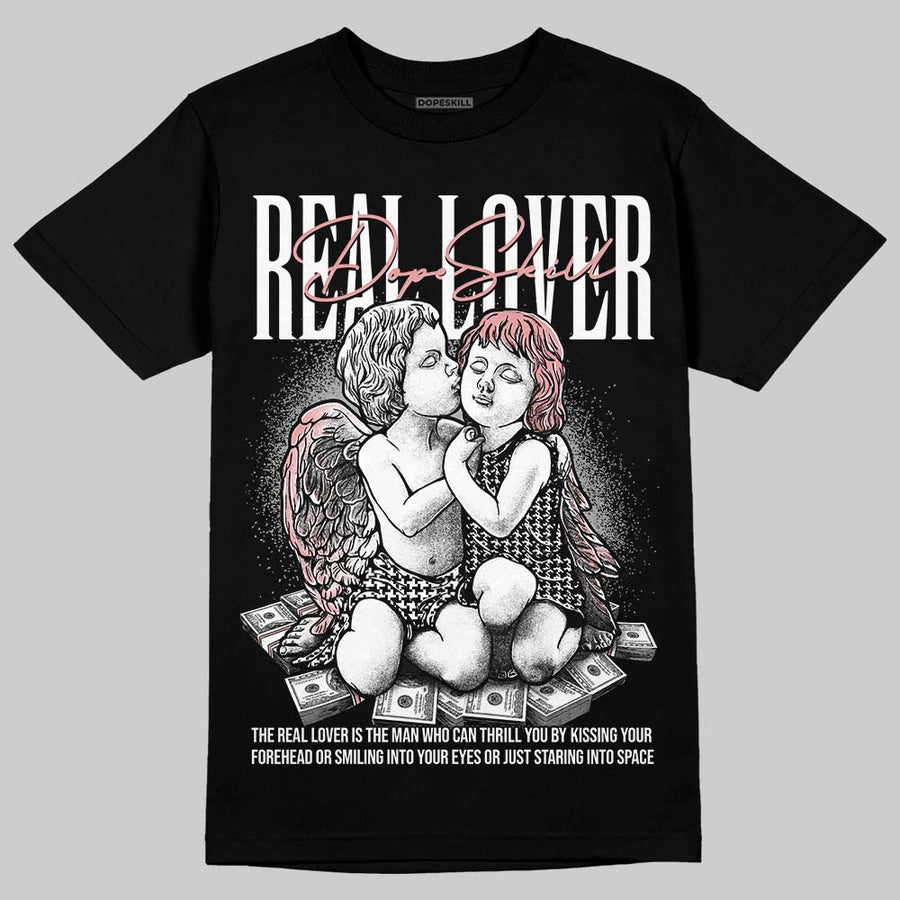 Harris Tweed x Black/Phantom Dunk DopeSkill T-Shirt Real Lover Graphic