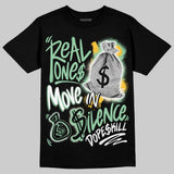 Kayano 12.1 White/Menthol DopeSkill T-Shirt Real Ones Move In Silence Graphic
