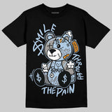 NB 2000 “Silver/Blue” DopeSkill T-Shirt Smile Through The Pain Graphic