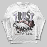 Harris Tweed x Denim Turquoise Dunk DopeSkill Long Sleeve T-Shirt Trust No One Graphic