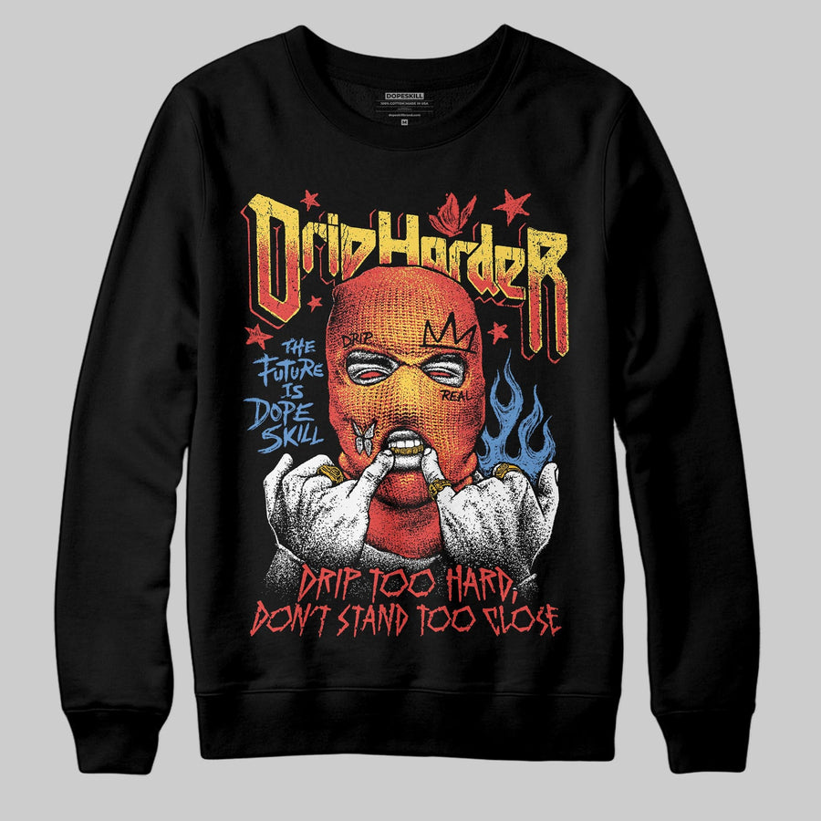 Red Collection DopeSkill Sweatshirt Drip Harder Graphic
