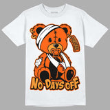 Brilliant Orange 12s DopeSkill T-Shirt Hurt Bear Graphic