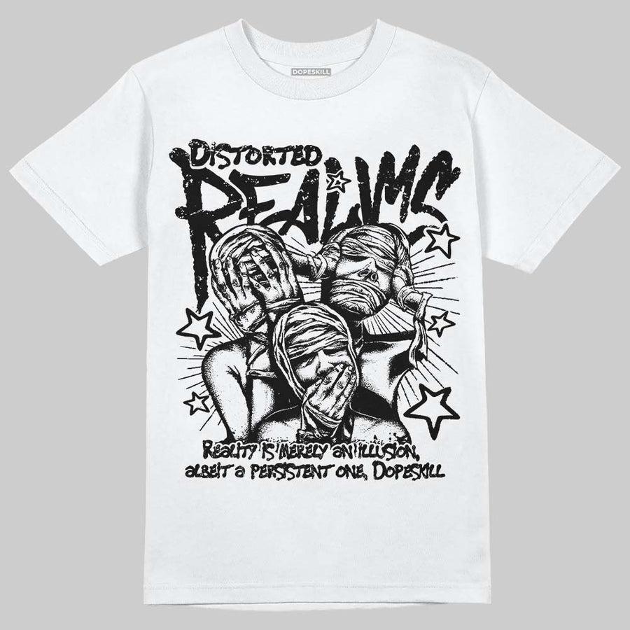 Dunk Panda White Black DopeSkill T-Shirt Distorted Realms Graphic