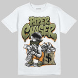 Olive 'Paper Chaser Boy' DopeSkill Graphic T-Shirt
