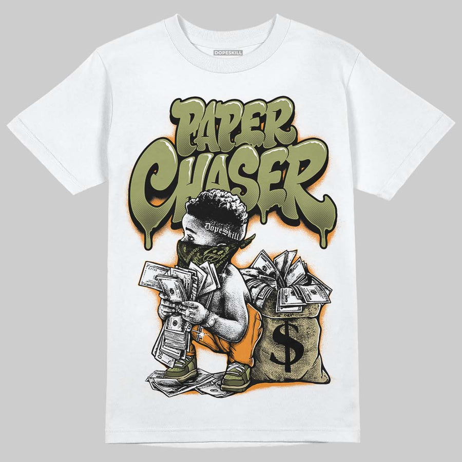 Olive 'Paper Chaser Boy' DopeSkill Graphic T-Shirt