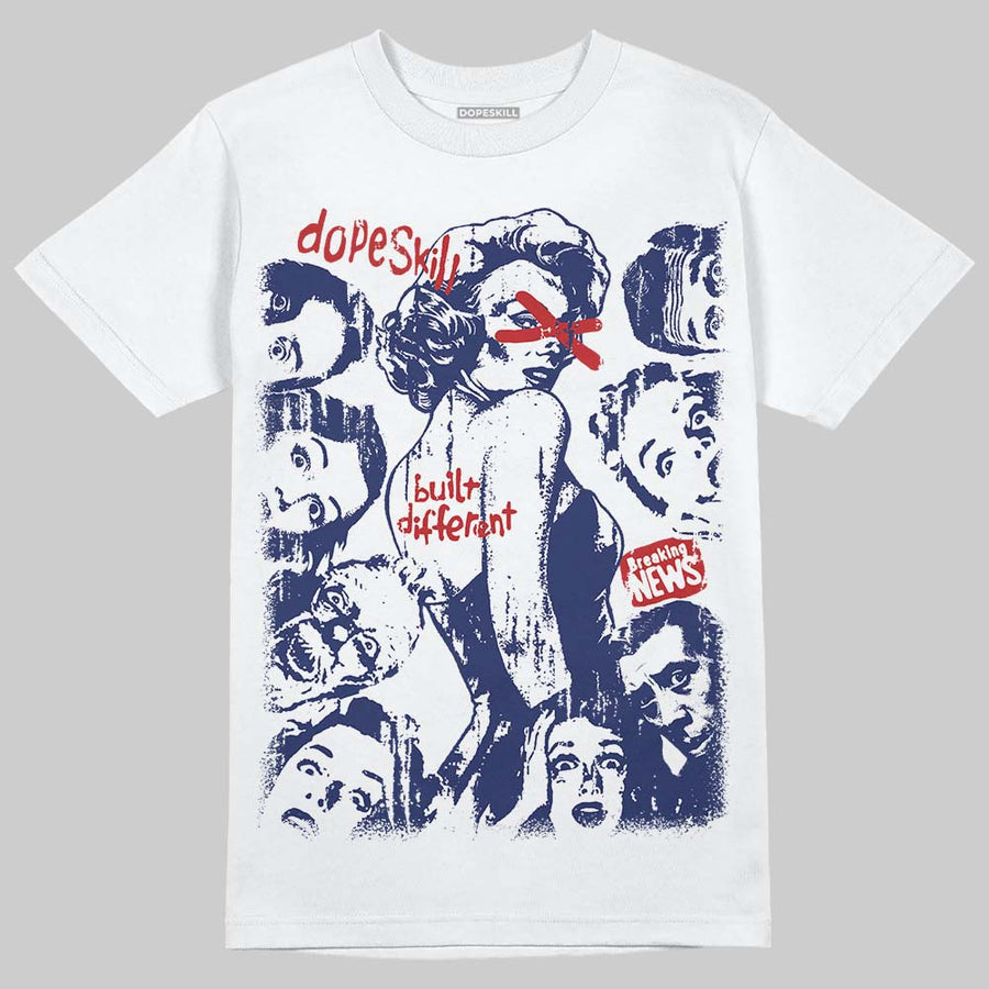 Rare Air 11s DopeSkill T-Shirt Built Different Graphic