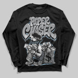 Wolf Grey 5s DopeSkill Long Sleeve T-Shirt Paper Chaser Boy Graphic