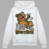 Olive 5s DopeSkill Hoodie Sweatshirt Born To Be Rich Graphic