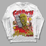 Red Thunder 4s DopeSkill Long Sleeve T-Shirt Get Rich Graphic
