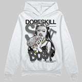 Black Cat 4s DopeSkill Hoodie Sweatshirt Stay It Busy Graphic
