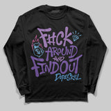 PURPLE Collection DopeSkill Long Sleeve T-Shirt F#ck Around And Find Out Graphic