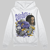 Lakers 4s DopeSkill Hoodie Sweatshirt Stressless Graphic