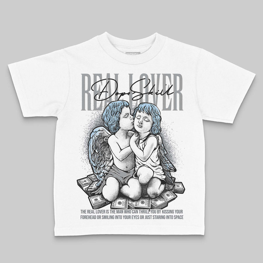 Wolf Grey 5s DopeSkill Toddler Kids T-shirt Real Lover Graphic