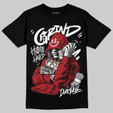 Black/White 'Grind Pray' DopeSkill Graphic T-Shirt