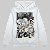 Reverse Metallic 5s DopeSkill Hoodie Sweatshirt Sorry I've Been Trappin Graphic