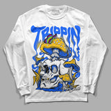 Royal Blue Collection DopeSkill Long Sleeve T-Shirt Trippin Graphic
