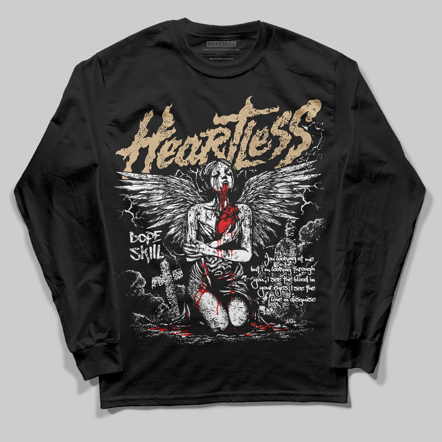 TAN Collection DopeSkill Long Sleeve T-Shirt Heartless Graphic