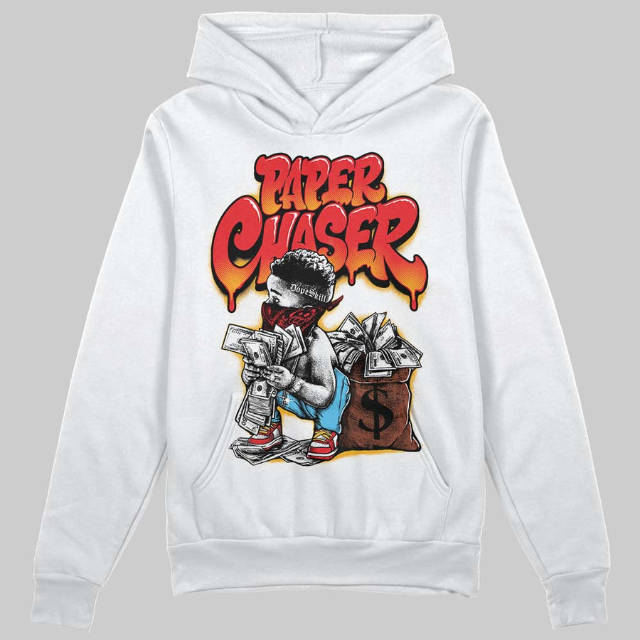 Red 'Paper Chaser Boy' DopeSkill Graphic Hoodie