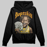 Yellow 'Money Loves Me' DopeSkill Graphic Hoodie