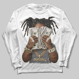 Flint Grey 9s DopeSkill Long Sleeve T-Shirt Rich Youth Graphic