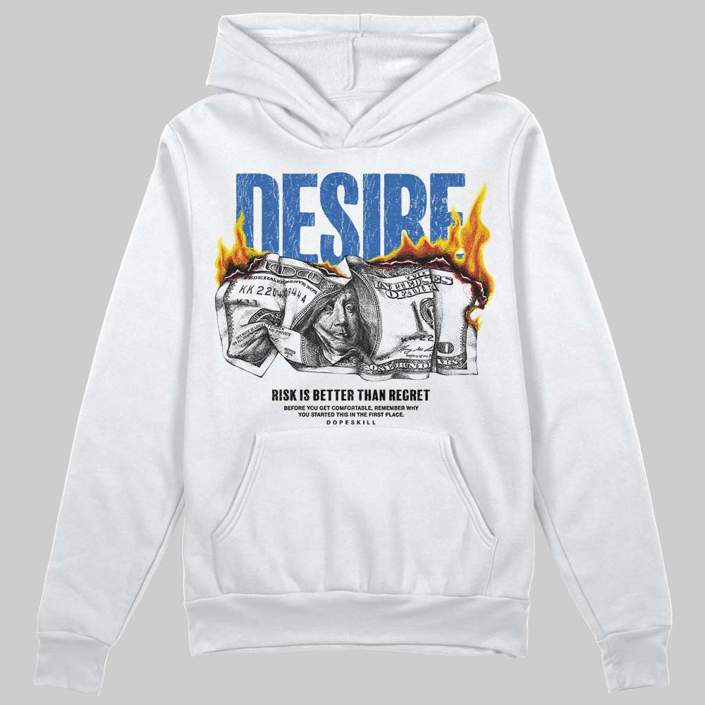“True Blue” 3s DopeSkill Hoodie Sweatshirt Desire Graphic