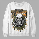 Olive 5s DopeSkill Sweatshirt Trapped Halloween Graphic