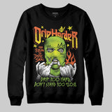 Neon Green Collection DopeSkill Sweatshirt Drip Harder Graphic