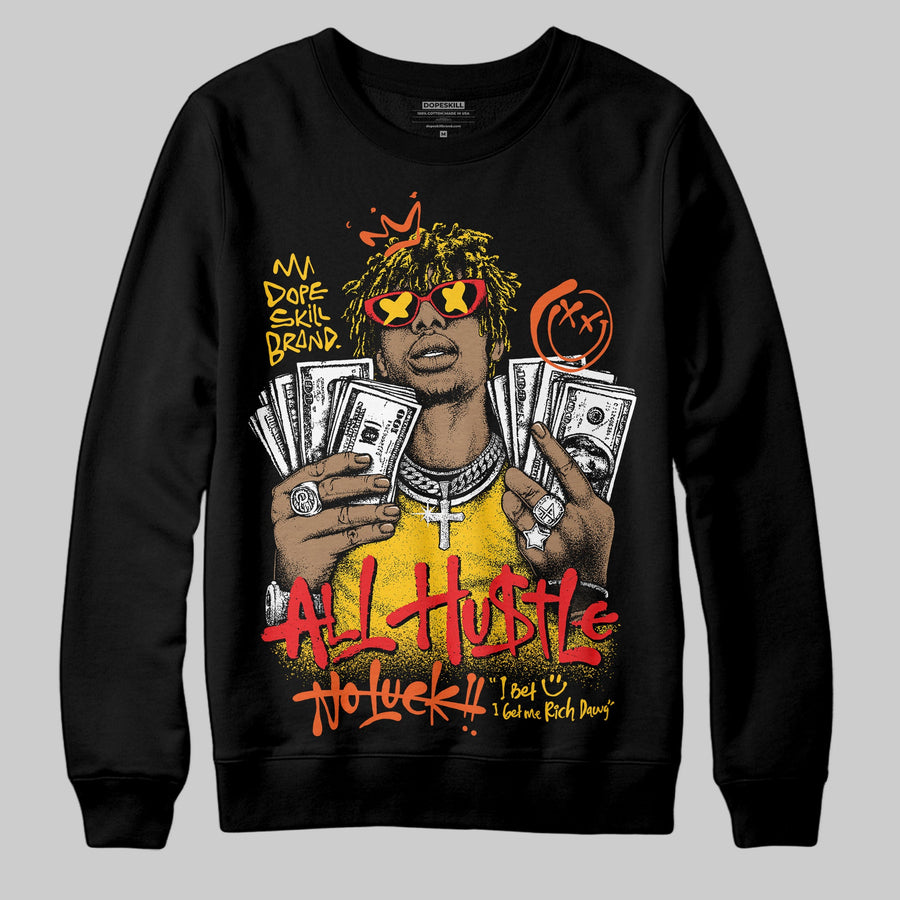 Yellow 'Loyalty' DopeSkill Graphic Sweatshirt