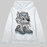 Wolf Grey 5s DopeSkill Hoodie Sweatshirt Wolf Grey 5s Graphic