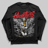Red Collection DopeSkill Long Sleeve T-Shirt Heartless Graphic