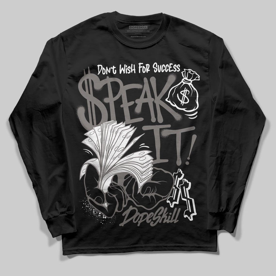 Cave Stone 4s DopeSkill Long Sleeve T-Shirt Speak It Graphic