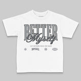Wolf Grey 5s DopeSkill Toddler Kids T-shirt Better Myself Graphic