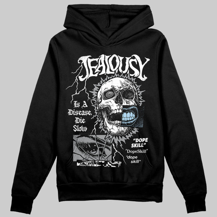 Wolf Grey 5s DopeSkill Hoodie Sweatshirt Jealousy Graphic