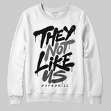 Black Cat 4s DopeSkill Sweatshirt They Not Like Us Graphic